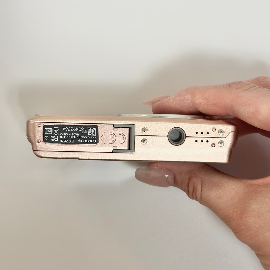 희귀풀박!) 카시오 엑슬림 z270 casio exilim 샴페인 골드 상품이미지9