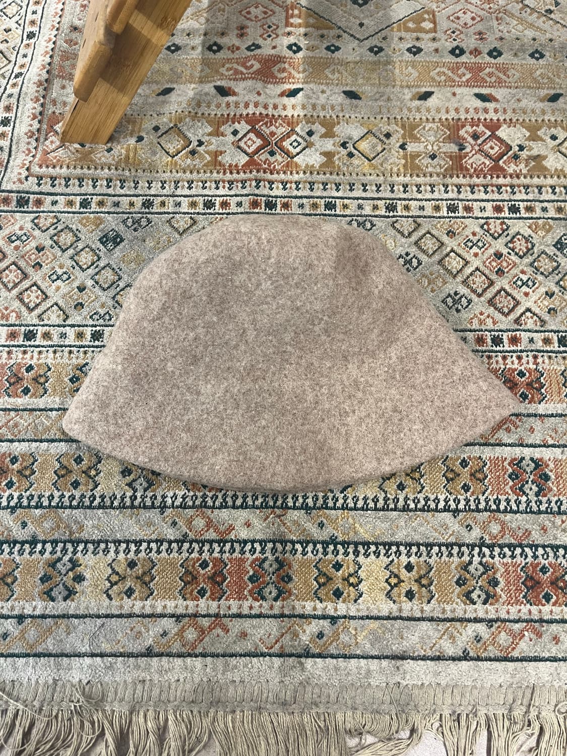 비비안웨스트우드 울 버킷햇 베이지 S-M #csz2177  상품이미지2