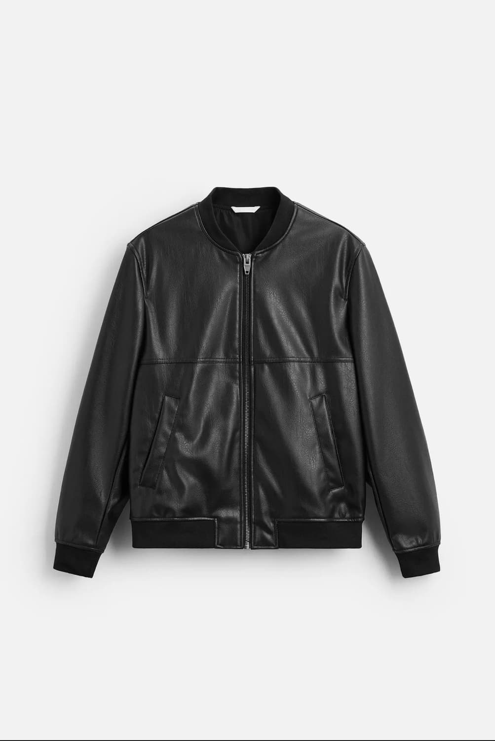 Zara 레더 봄버 자켓 L 상품이미지1