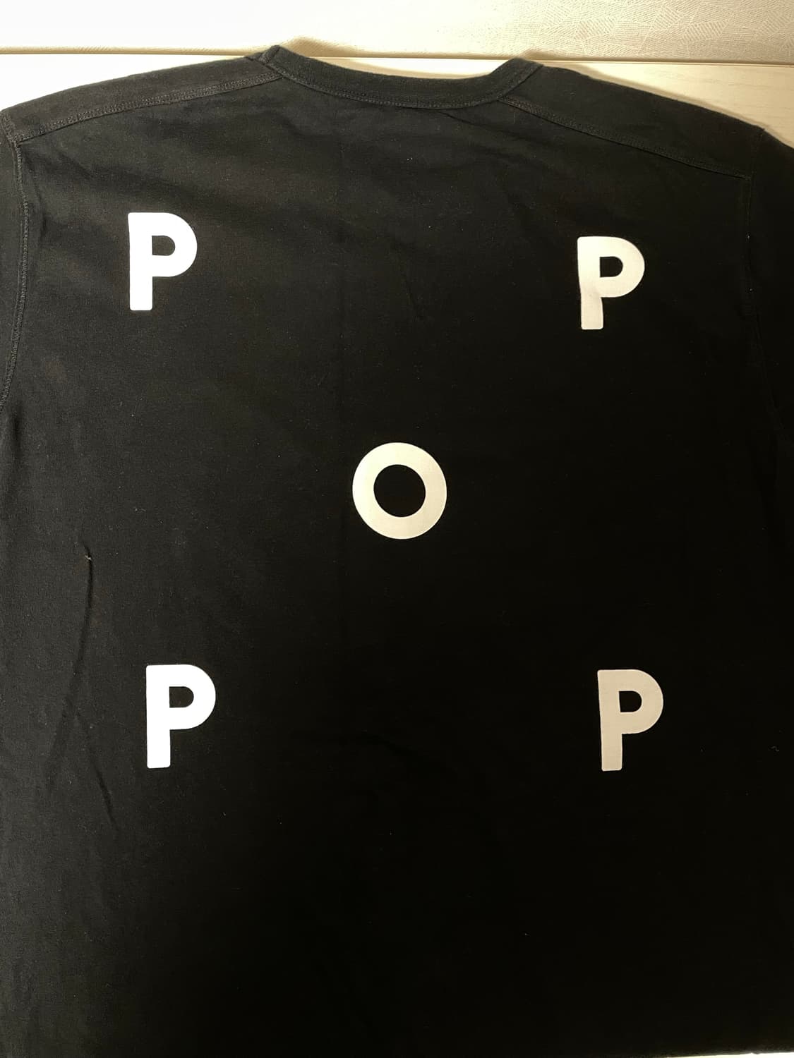 팝트레이딩컴퍼니 롱슬리브 블랙 L 상품이미지3