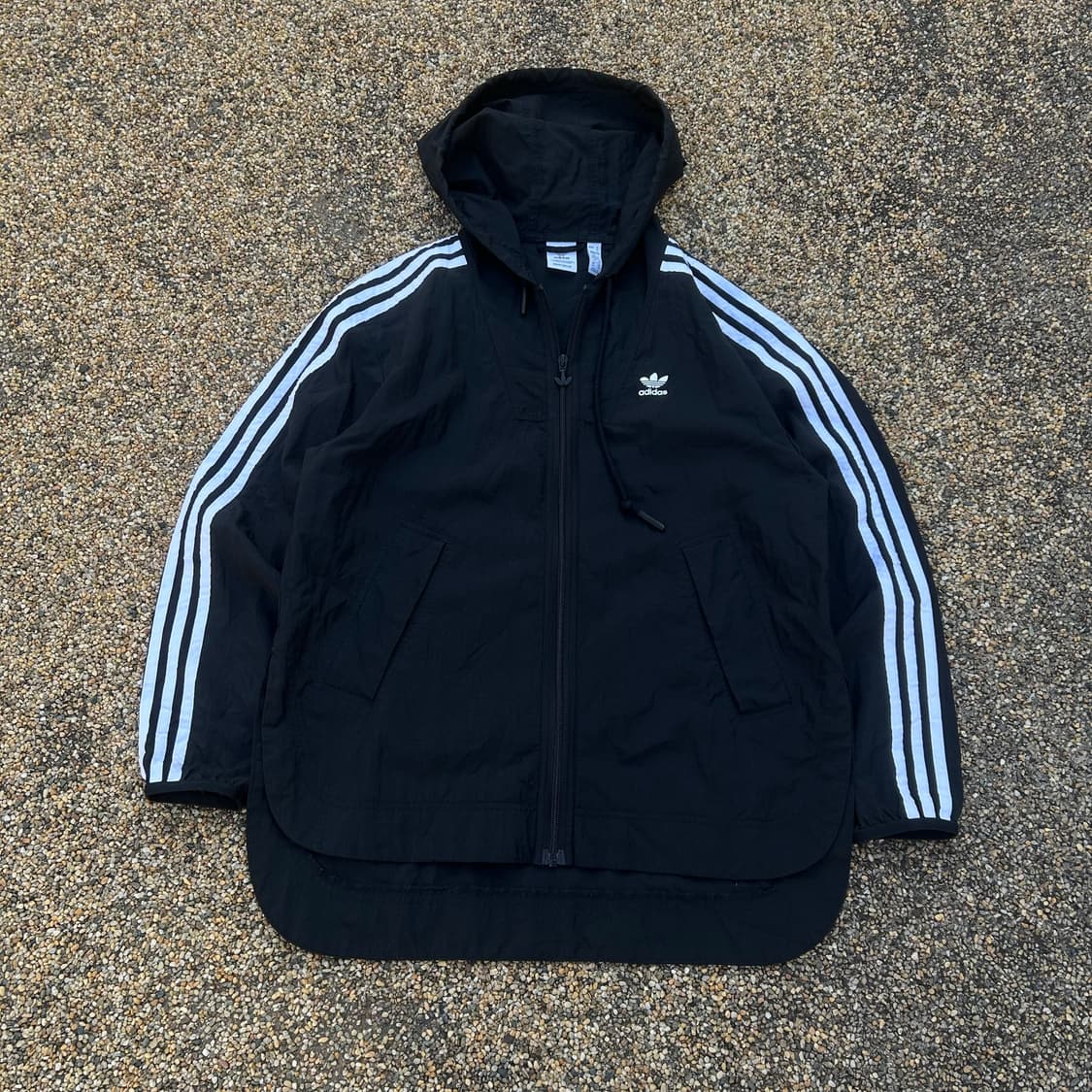 아디다스 파이어버드 로고 삼선 바람막이 상품이미지1