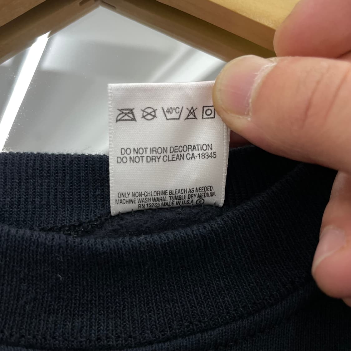 90s 프룻오브더룸 본 뼈 스컬 프린팅 스웻셔츠 맨투맨 상품이미지6