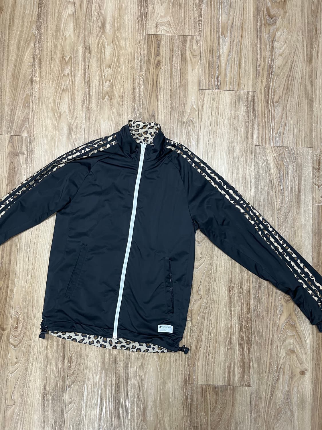 아디다스 리버시블 레오파드 져지/ 바람막이  상품이미지8