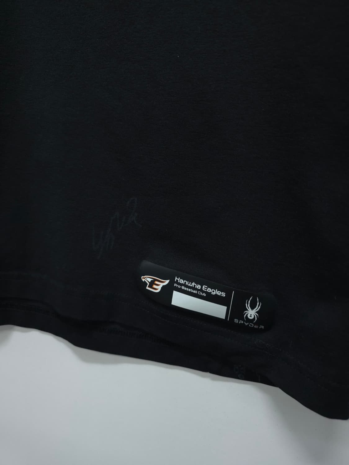 ​스파이더 x 한화이글스 콜라보 로고 연습용 반팔 티셔츠 (XL) 상품이미지6