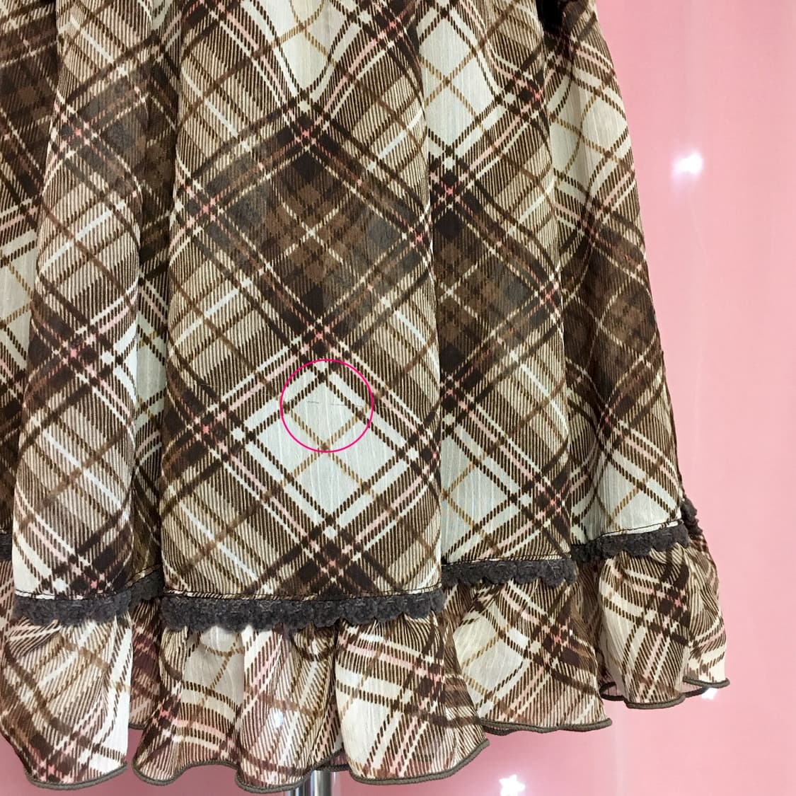 리즈리사 라떼갸루 원피스 딸기초코 상품이미지8