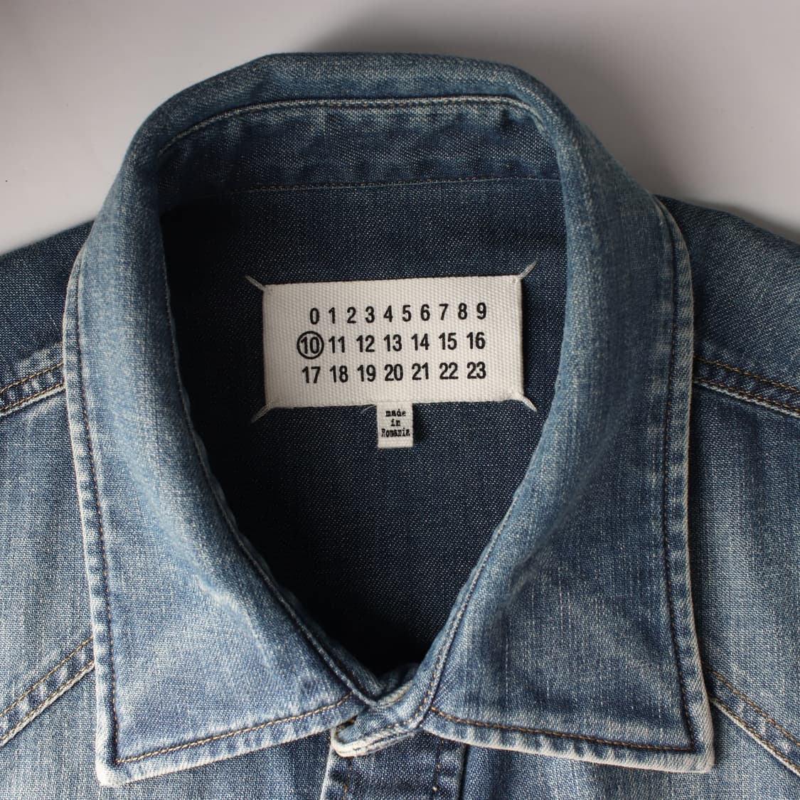 메종 마르지엘라 웨스턴 데님 셔츠 공용 상품이미지3