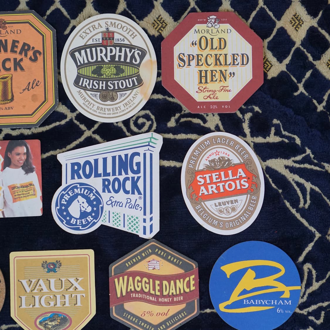 빈티지 소품 Pub Beer 코스터 받침 13개 상품이미지6