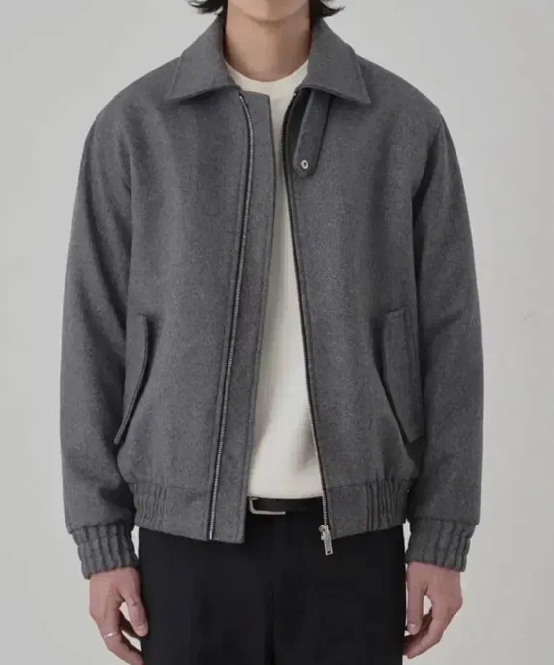 미나브 울 블루종 자켓 m 상품이미지2