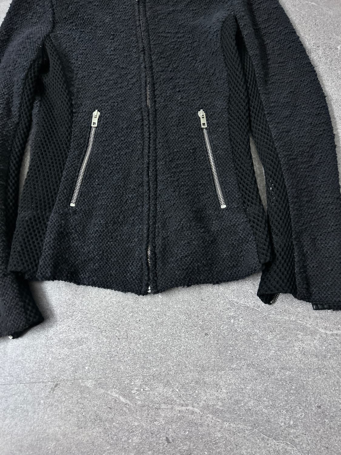 Iro Tissu Mixed Jip-Up Jacket 상품이미지6