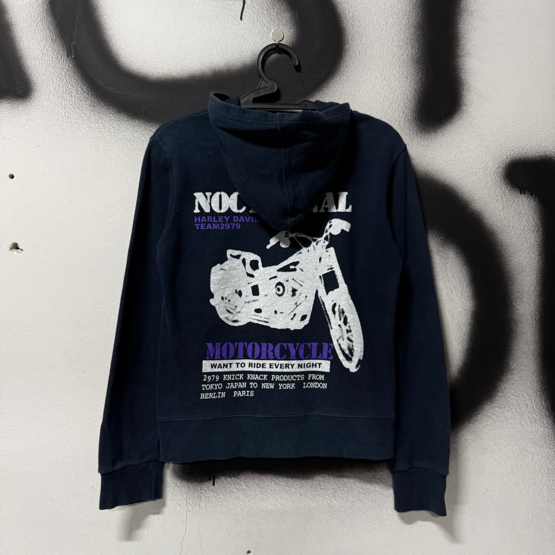 VTG 빈티지 y2k 빅 프린팅 딱붙핏 크롭 집업 후디 상품이미지1