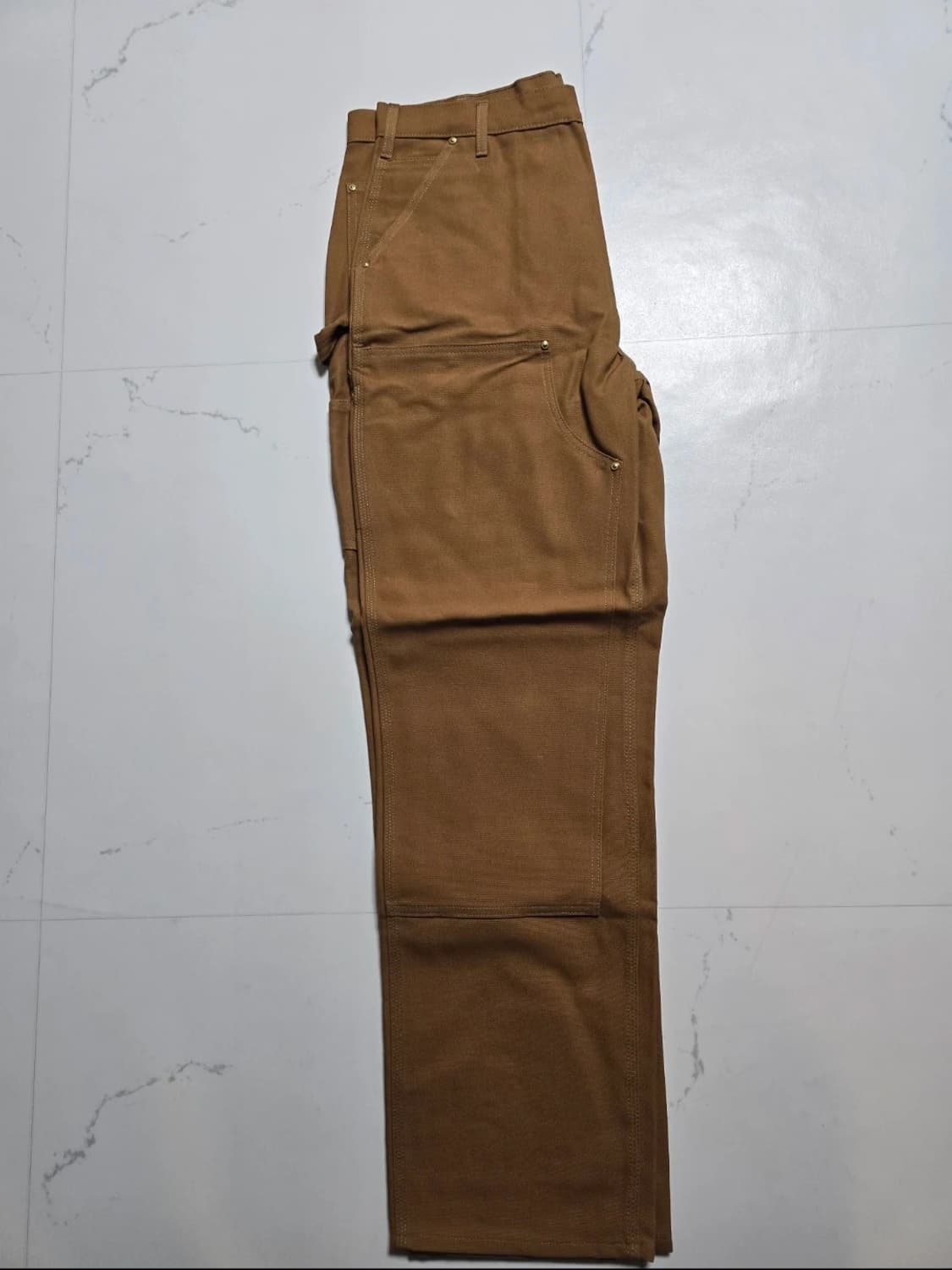 칼하트 더블니 B-01 브라운 38X34 상품이미지3