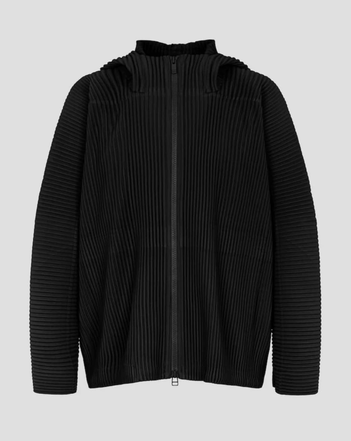 옴므플리세 오버 후드 집업 상품이미지1