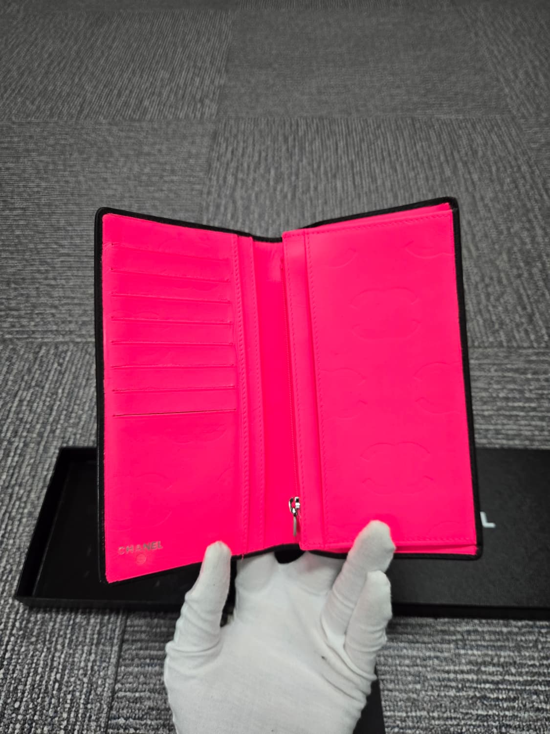 [특가][정품]샤넬 깜봉 장지갑 상품이미지5