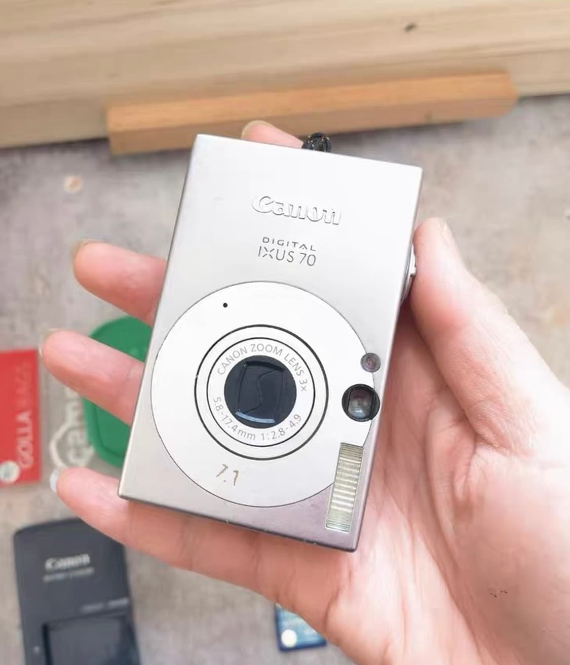 캐논 익서스 70 CANON IXUS 70 빈티지 디지털카메라 디카 상품이미지7