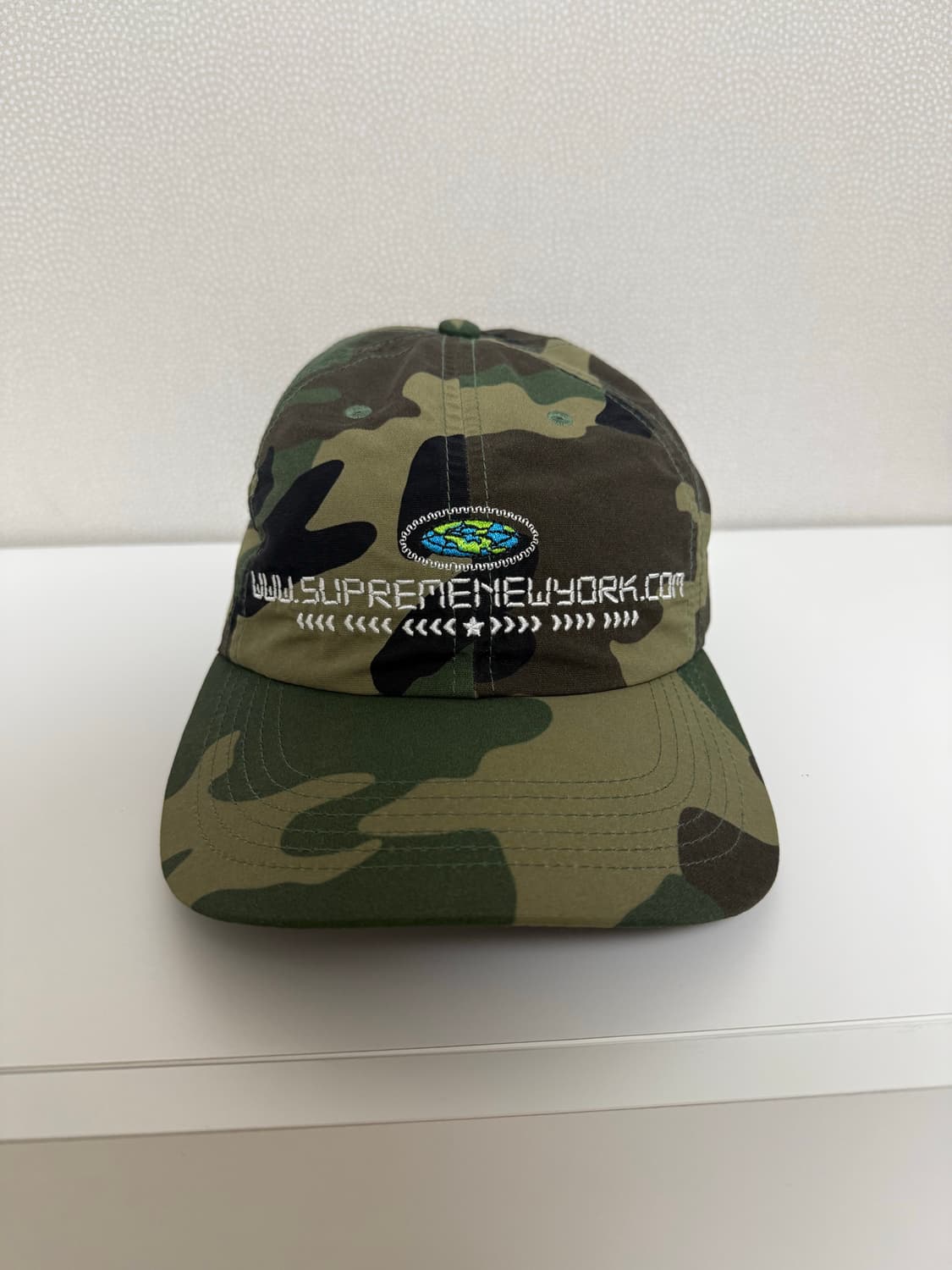 슈프림 카모 나일론 캡 상품이미지1