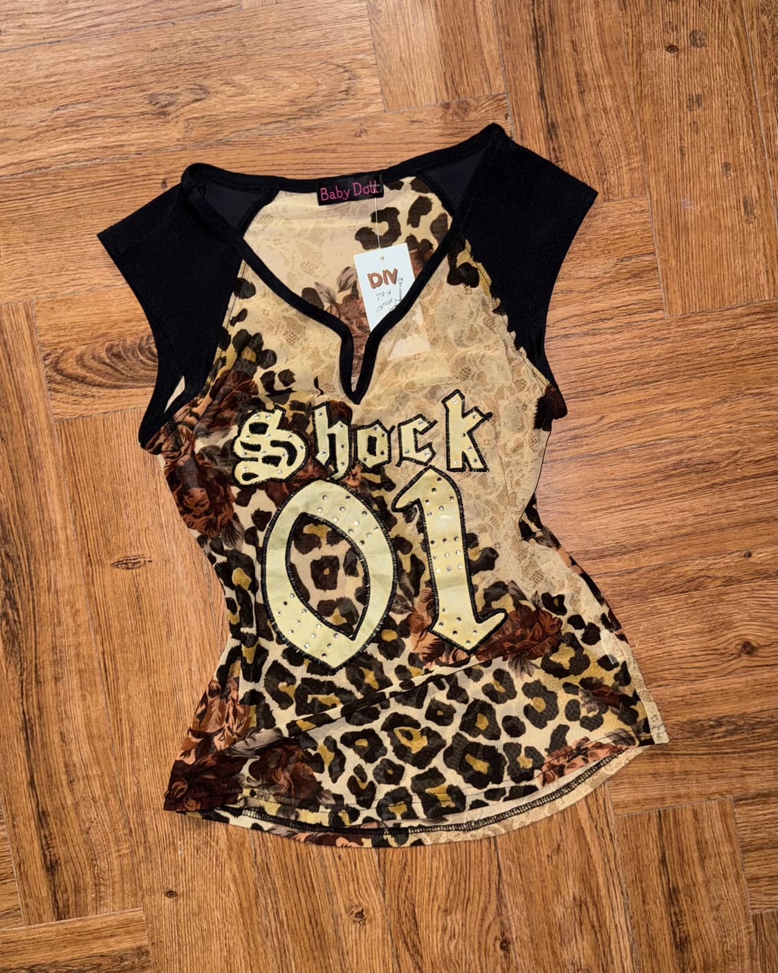 일본빈티지 디테일 슬리브리스  상품이미지5