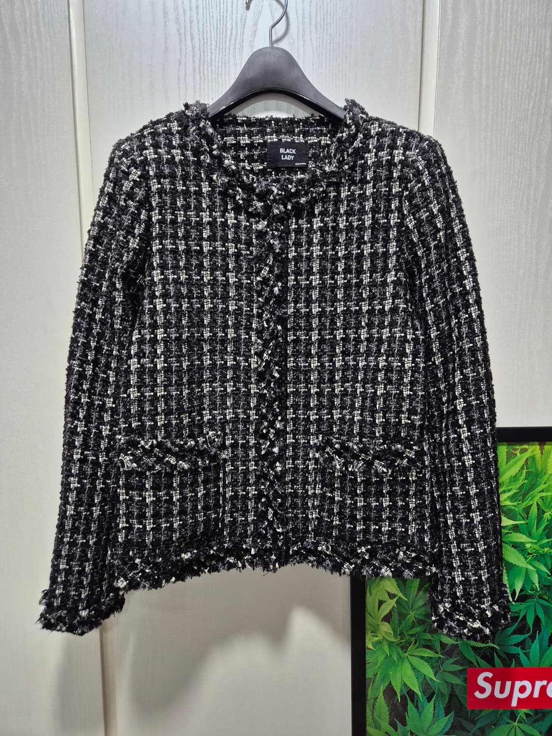 블랙레이디 트위드 자켓 상품이미지1