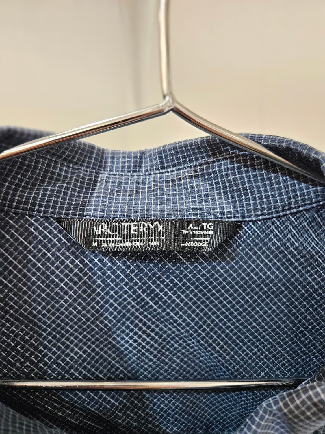 아크테릭스 체크 셔츠 상품이미지3