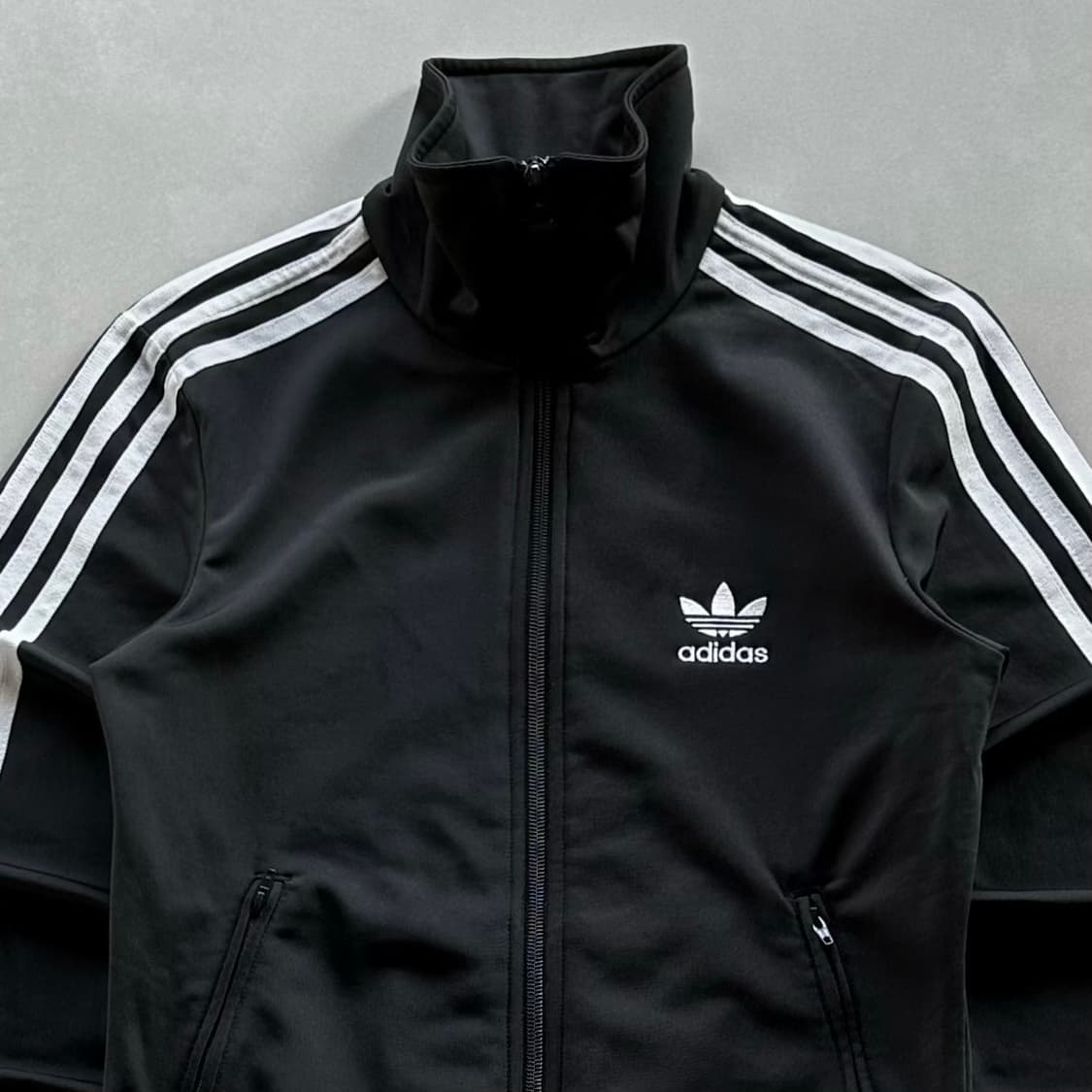 [S]아디다스 여성 파이어버드 블랙 트랙탑 져지 상품이미지3