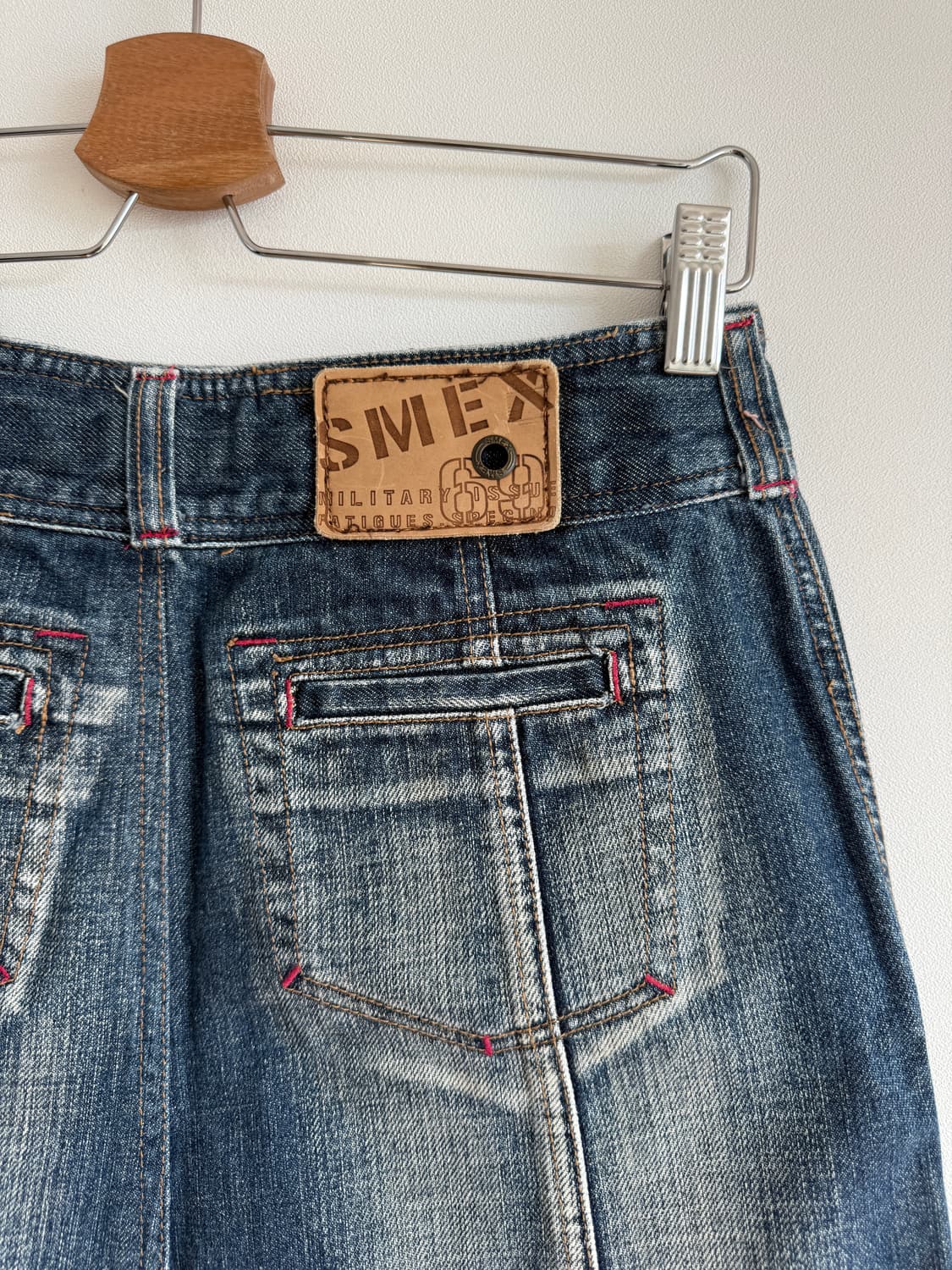 Pre owned 데님 숏 스커트 상품이미지4