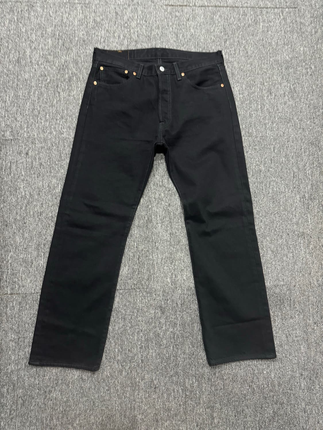 리바이스 501 블랙 BK BK 데님 상품이미지2