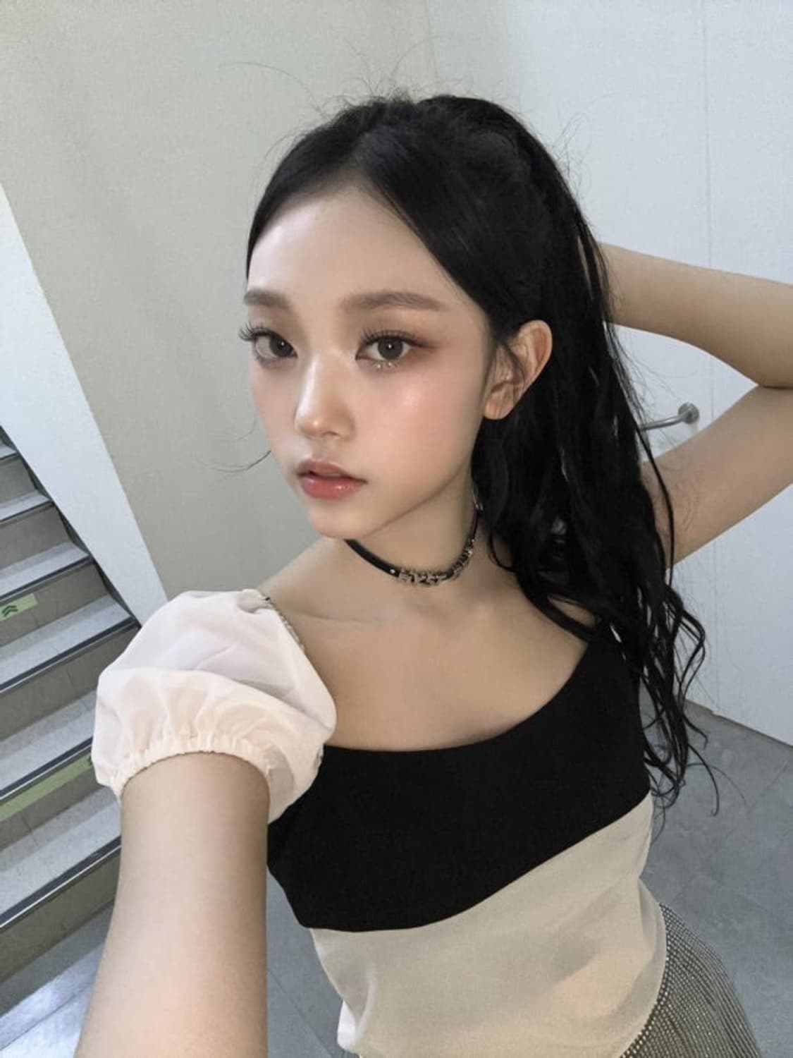 뉴진스 해린 착용) 히스테릭글래머 로고 초커 목걸이 상품이미지2