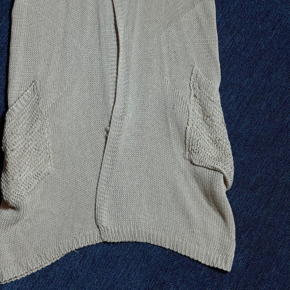 모리걸 조끼 니트 가디건  상품이미지3