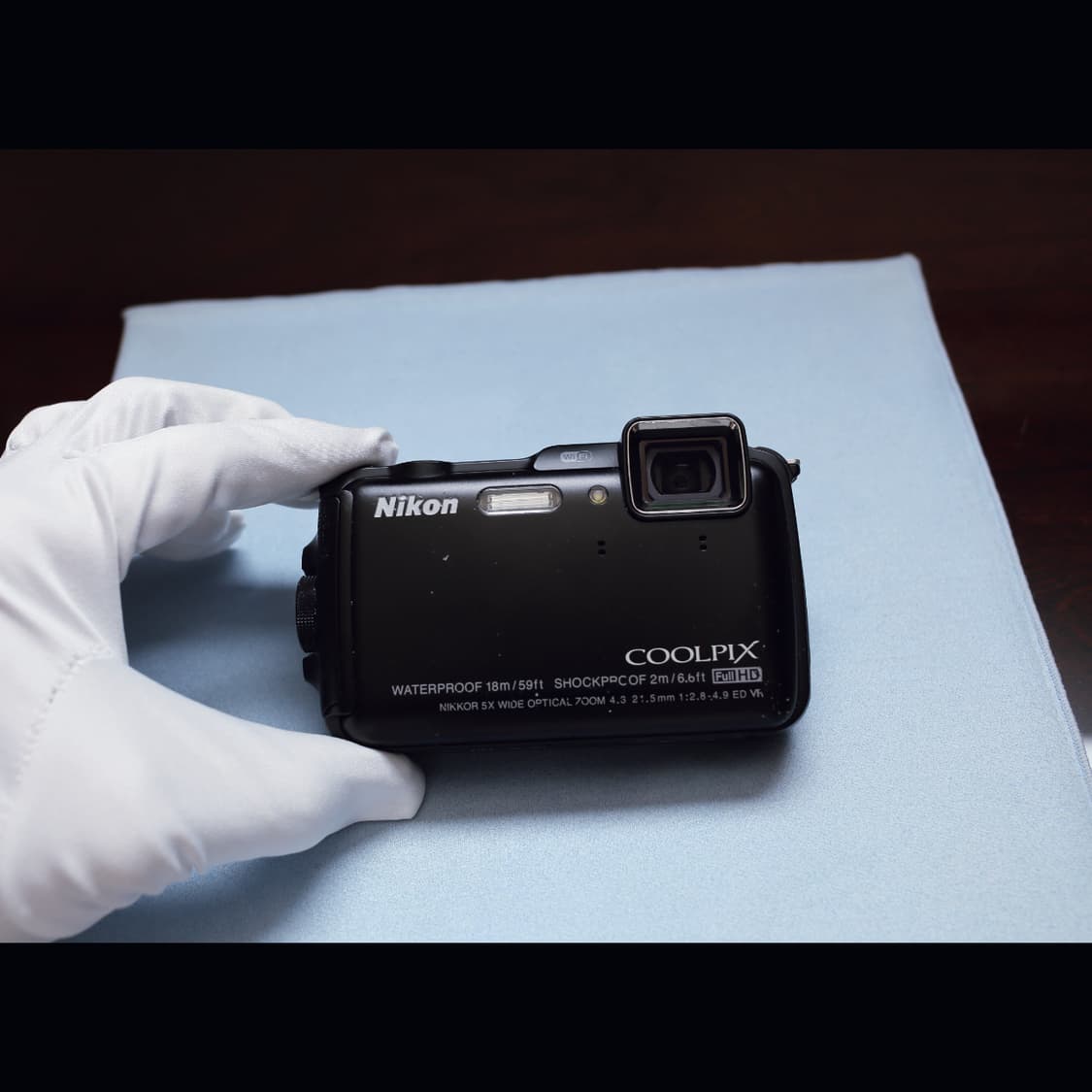 <레어><한글>니콘 쿨픽스 aw120 (aw100) 블랙 빈티지 디카 상품이미지7