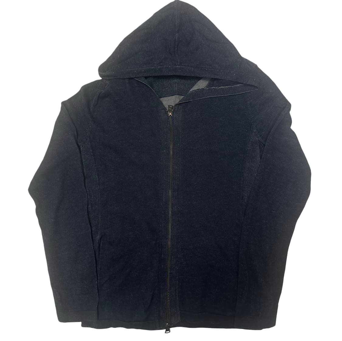 띠어리 네이비 니트후드집업 S 상품이미지1