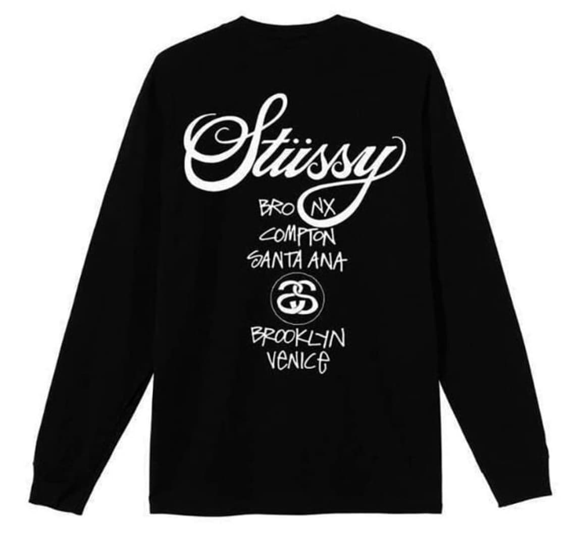 스투시 월드투어 롱슬리브 상품이미지2