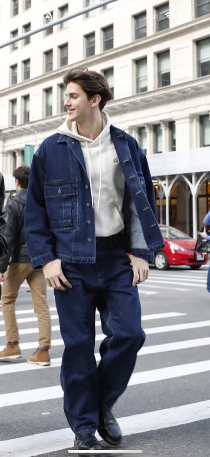 out of trunk 데님 자켓 상품이미지4