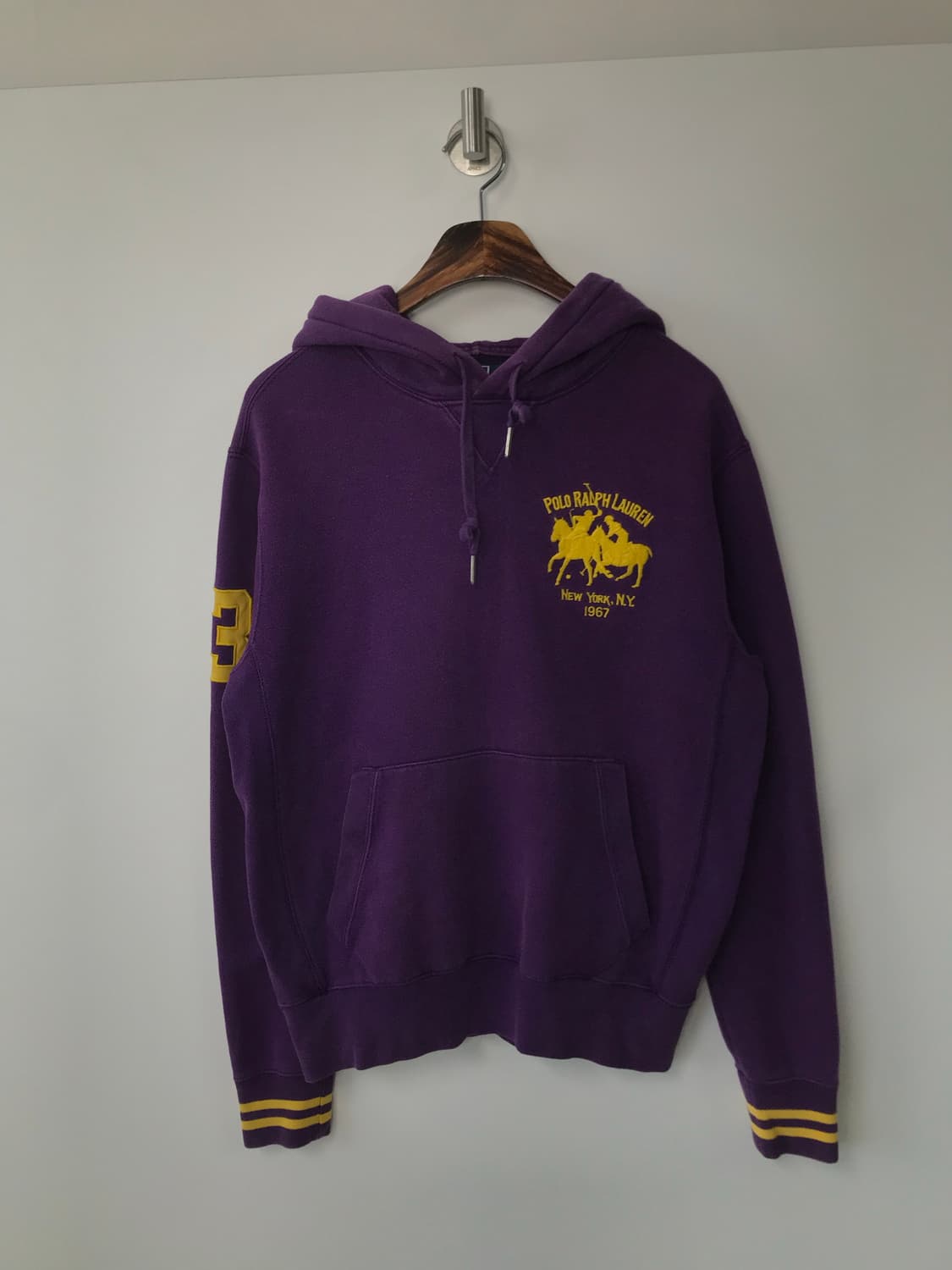 폴로 랄프로렌 빅포니 네이비 써멀 후드티 상품이미지2