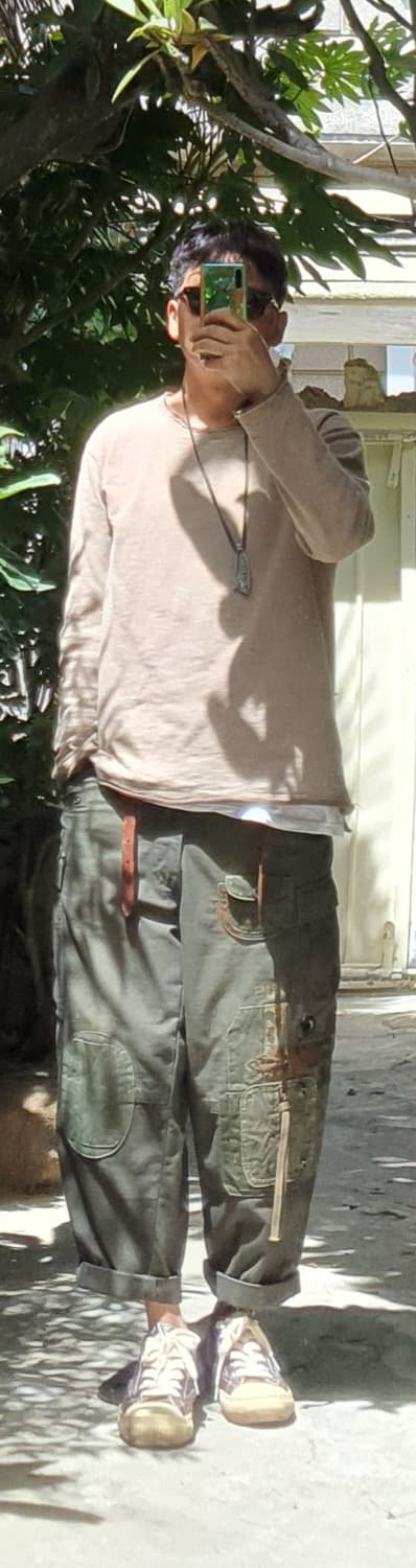 m65 팬츠 빈티지 커스텀 [업그레이드버전 /초기형/사이드지퍼/썬페이딩 상품이미지6