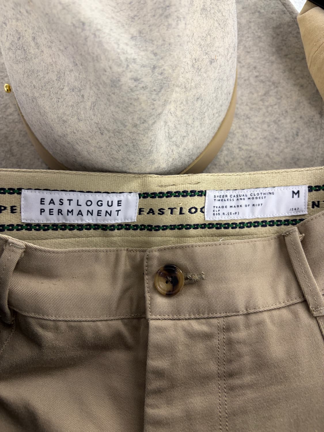 Eastlogue permanent cotton pants M 상품이미지6