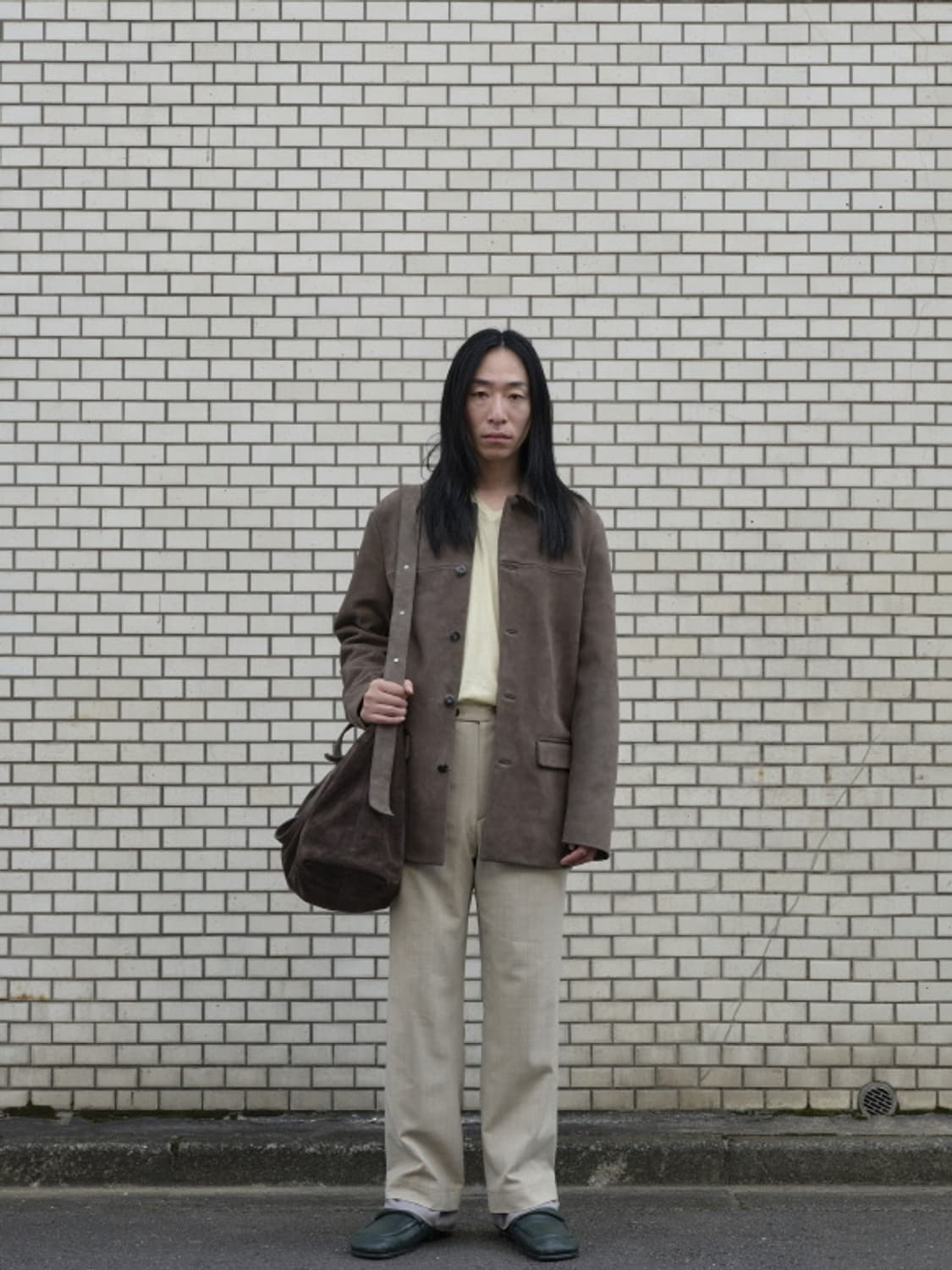 강정석 Leather Car Coat 상품이미지1