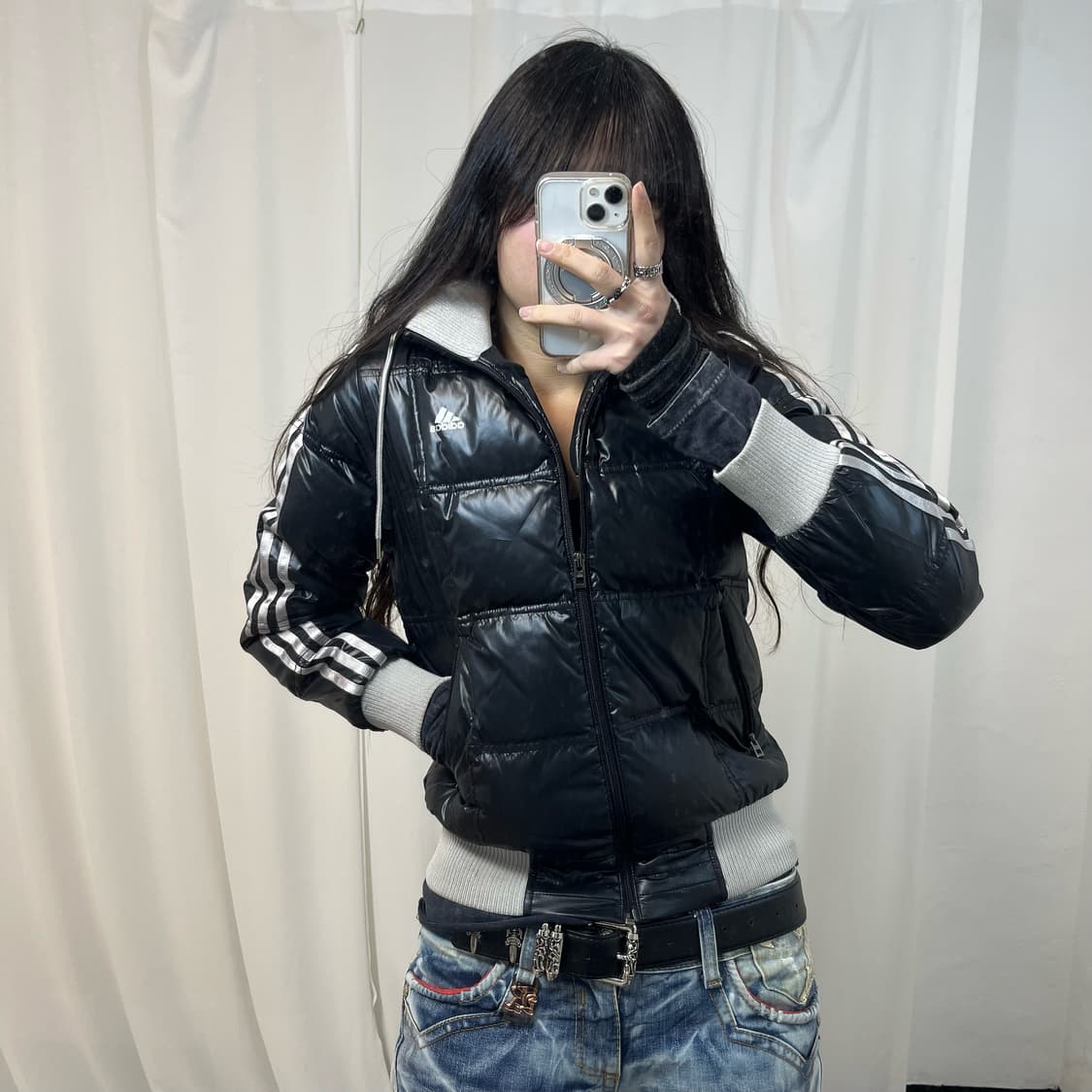 Adidas 00’s Black Lightweight Padding  상품이미지1