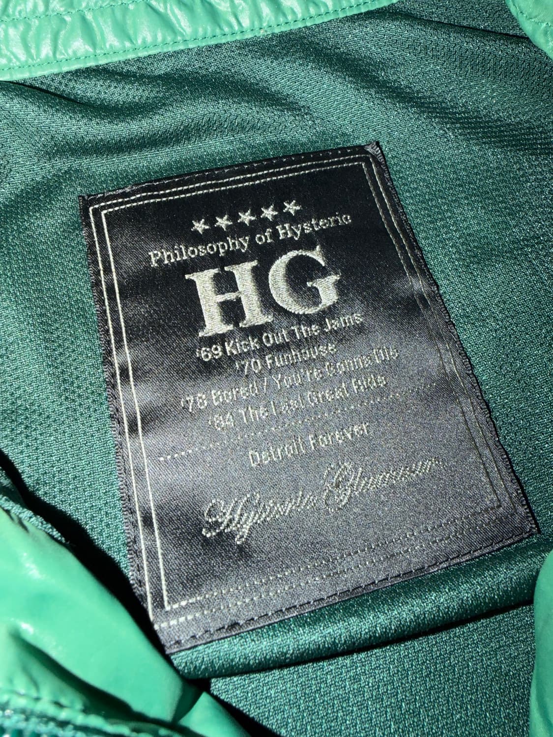 00‘s HYSTERIC GLAMOUR Racing jacket 상품이미지7