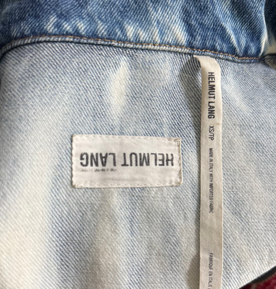 헬무트랭 데님 자켓 xs 상품이미지3