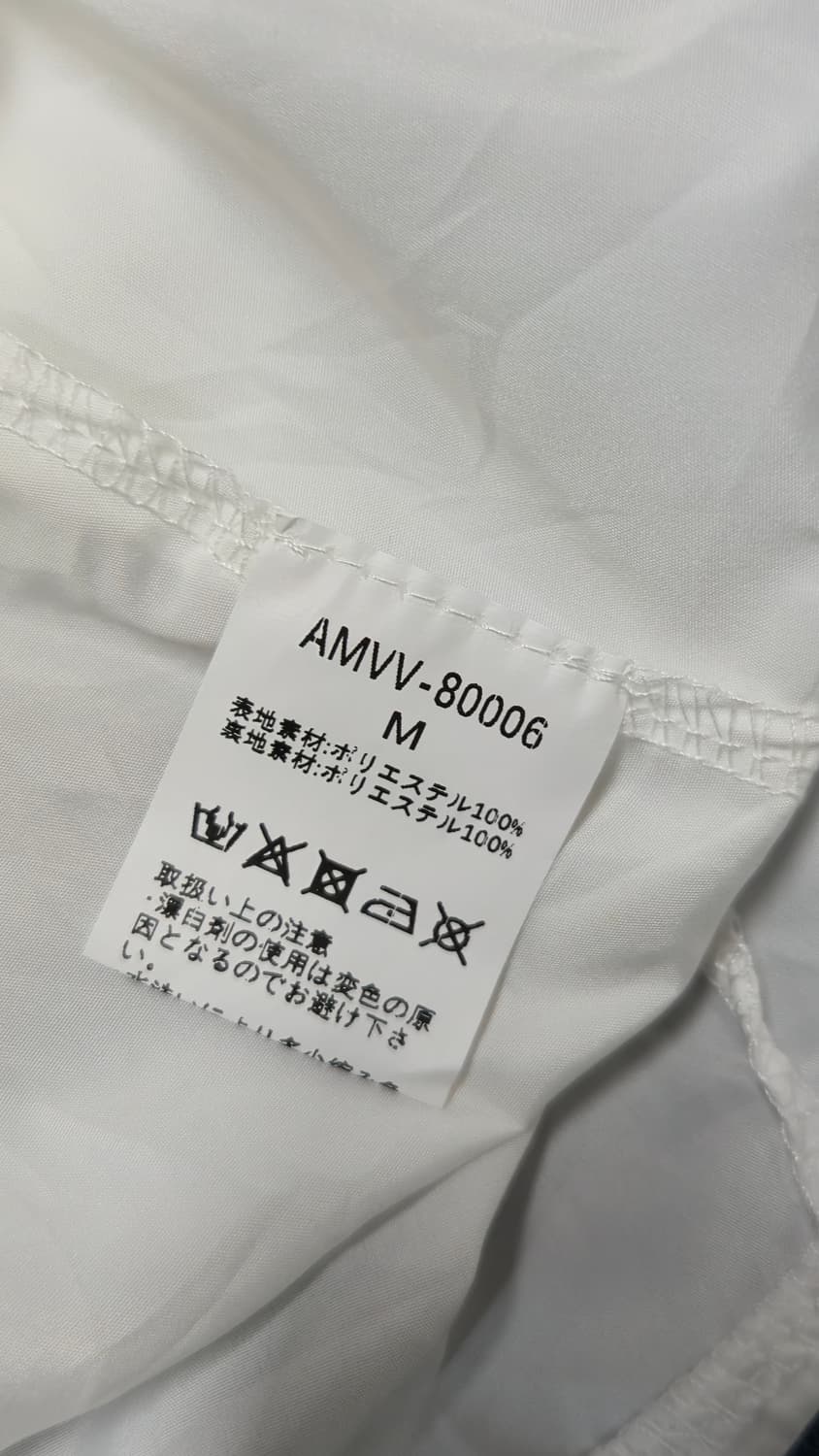 화이트 레이스 셔츠 롱 원피스 M 카라 플레어 시스루 상품이미지4