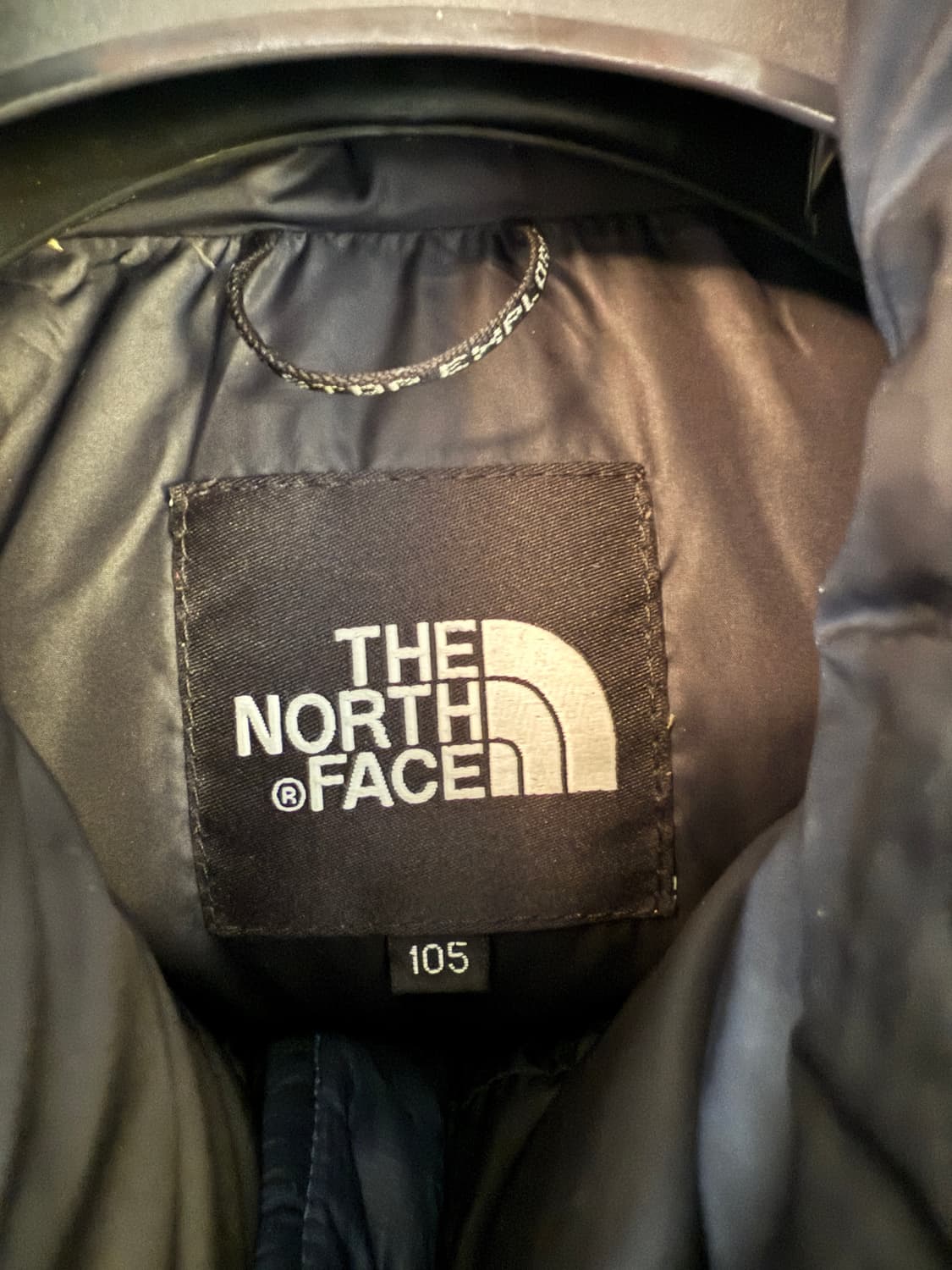 노스페이스 구형 눕시 네이비 골드윈코리아  XL 상품이미지3