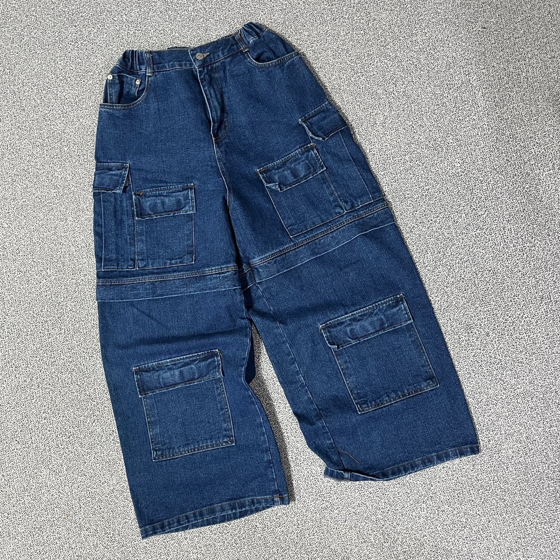 LANE 데님 카고 팬츠 상품이미지1