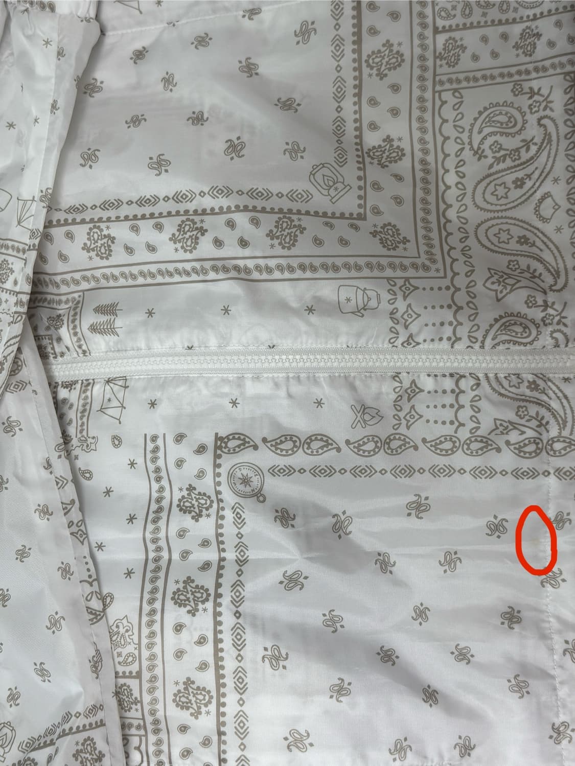 스노우피크 피코 페이즐리 초경량 바람막이 상품이미지3