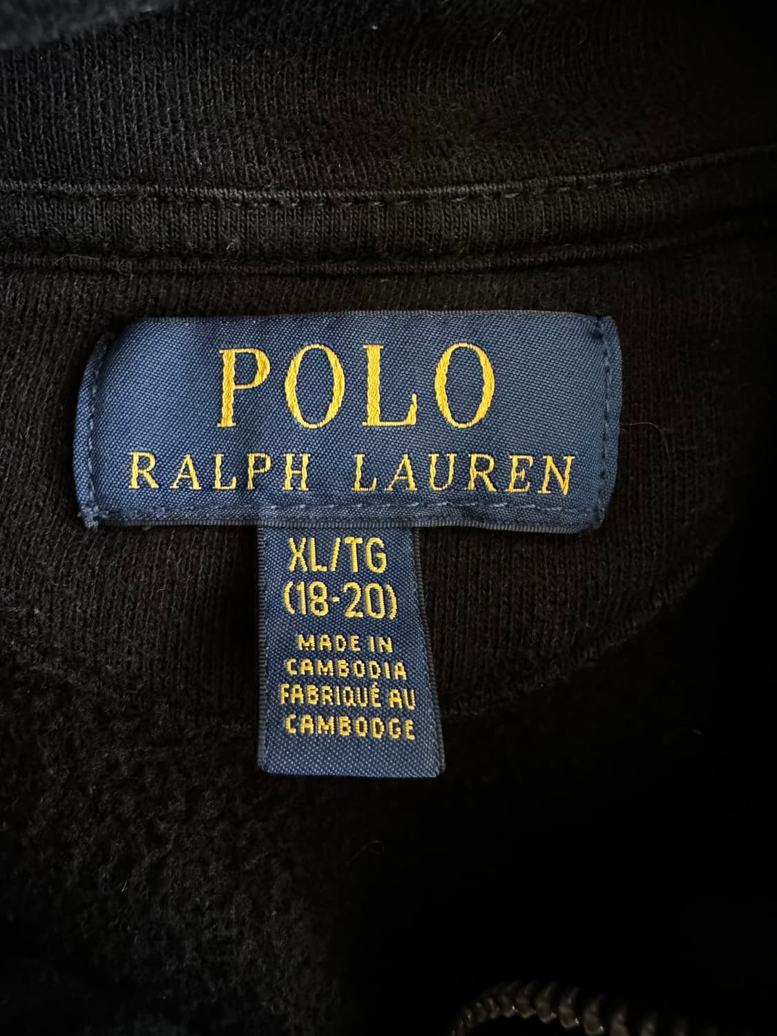 폴로 랄프로렌 빅포니 반집업 상품이미지2