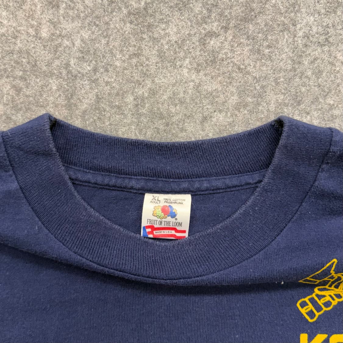 90s Vintage Fruit Of The Loom Tshirt 상품이미지3