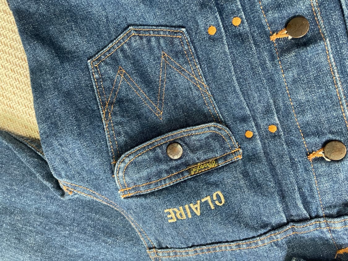 랭글러 M649 웨스턴 horse oack riders 데님자켓  상품이미지7