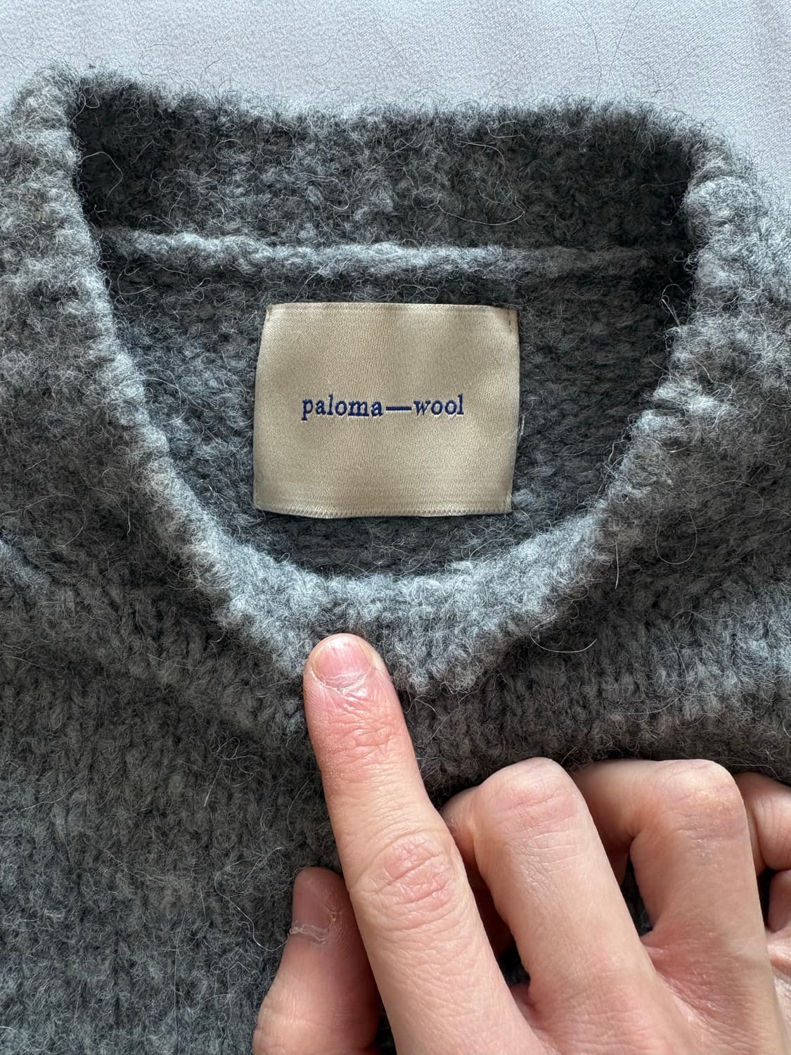 팔로마울 Clock 니트 S 상품이미지4