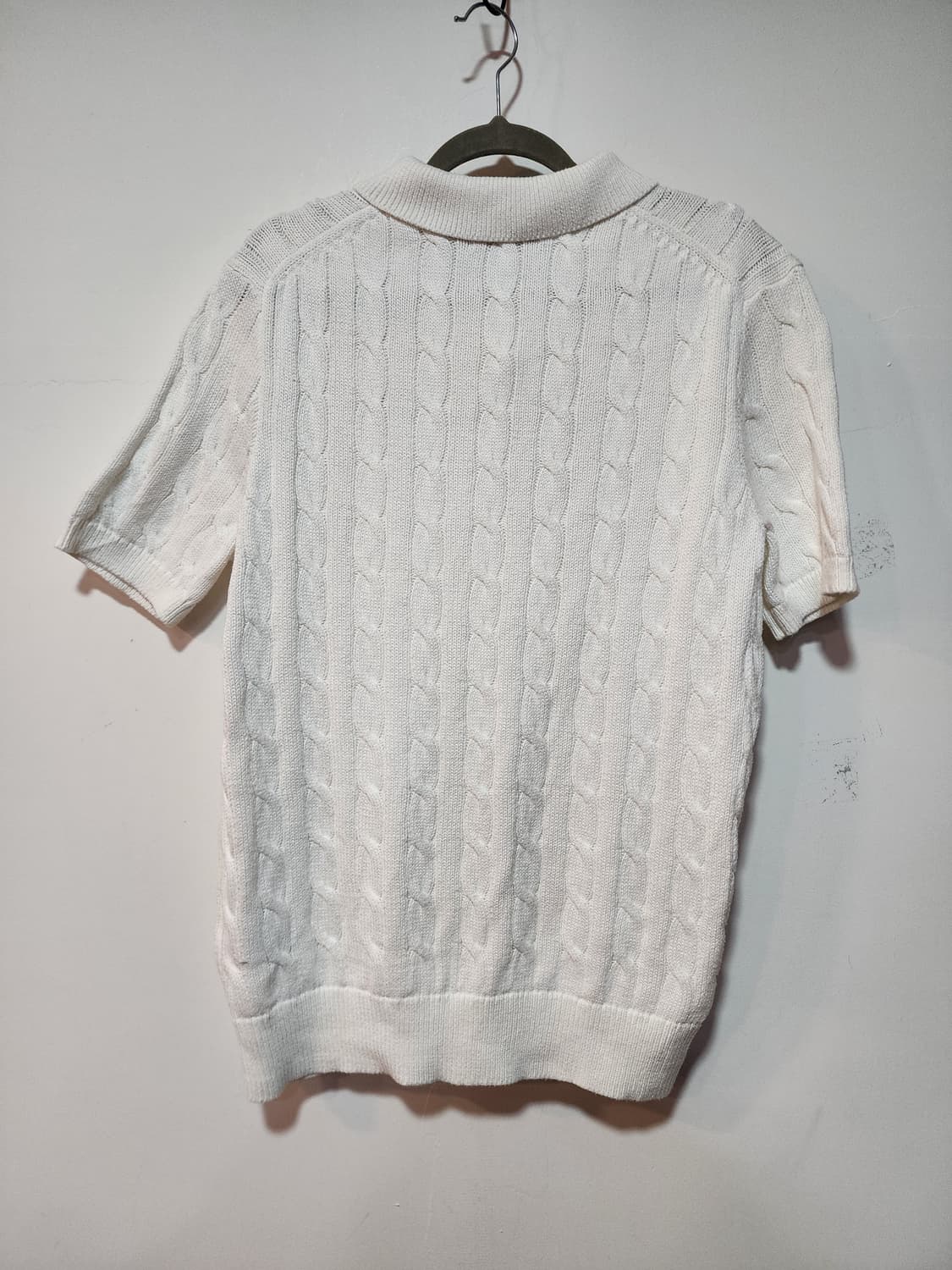 폴로 랄프로렌 케이블 니트 반팔 M 상품이미지2