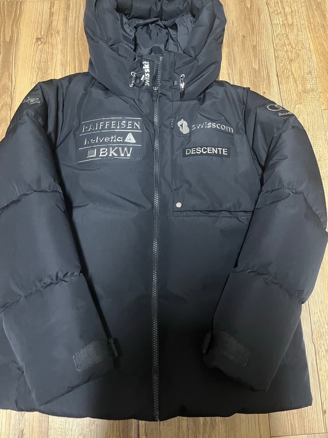 S 85 데상트 아우디 레플리카 스키팀 패딩 숏패딩 디스커버리 뉴발 네파 상품이미지3