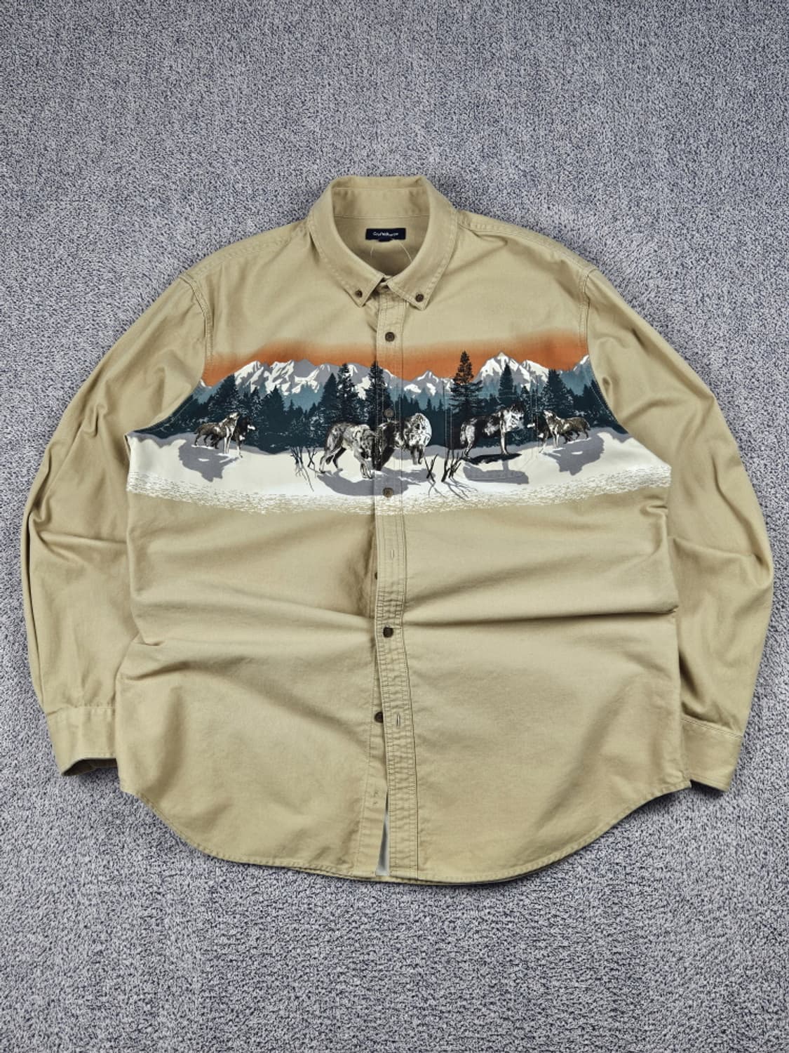 CROFT&BARROW 캔버스 버튼다운 셔츠 ( XL ) / 10338 상품이미지1