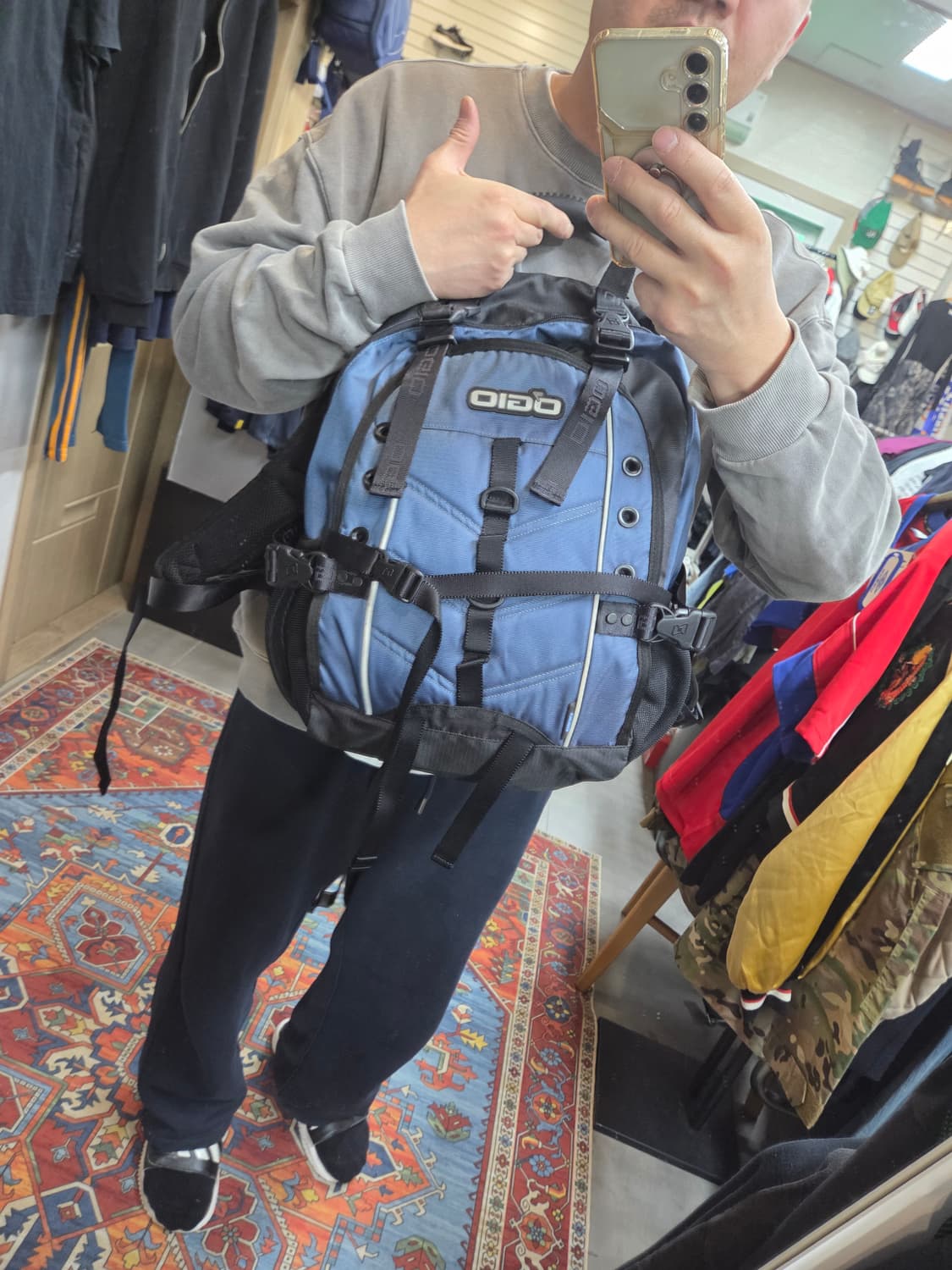 Ogio 빈티지 나일론 백팩  상품이미지9